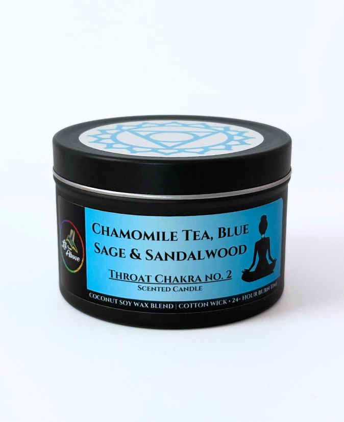 Chamomile Tea, Blue Sage & Sandalwood • 6 oz