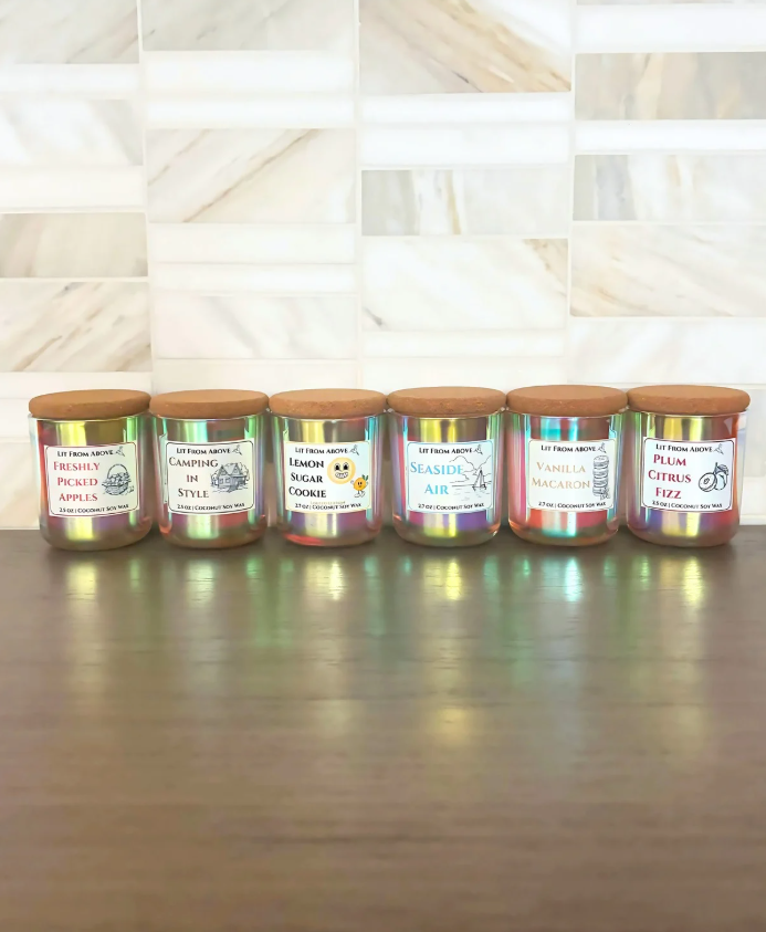 Mini Prism Scented Candles • 2.7 oz