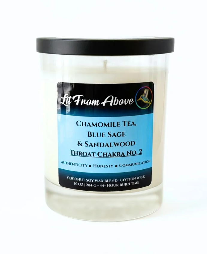 Chamomile Tea, Blue Sage & Sandalwood • 10 oz