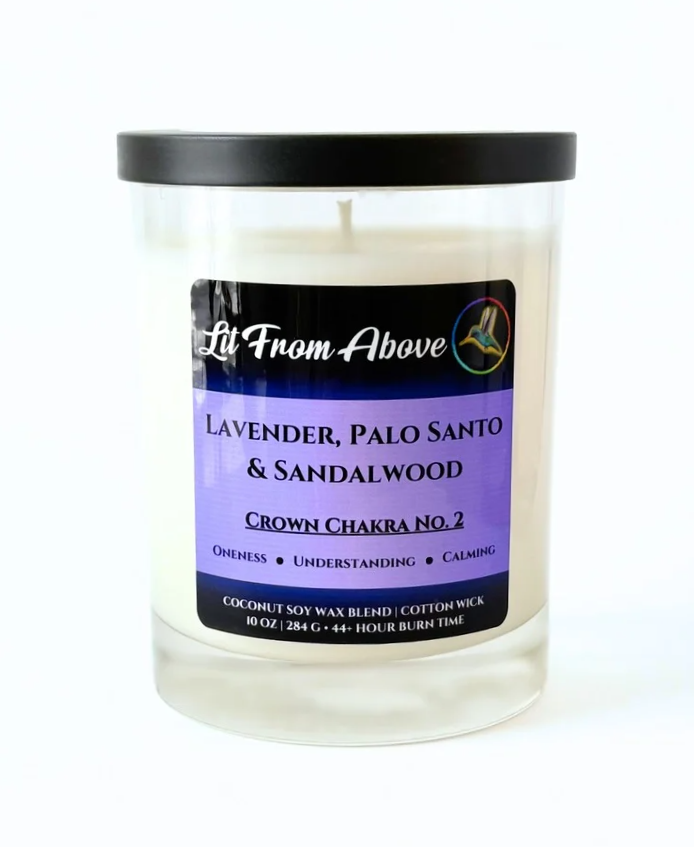 Lavender, Palo Santo & Sandalwood • 10 oz