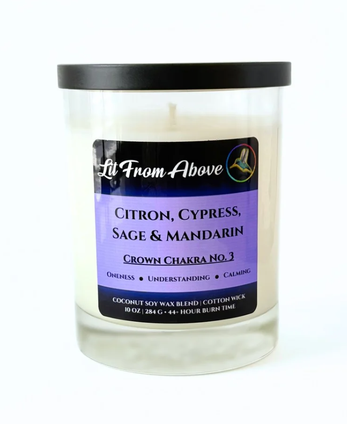 Citron, Cypress, Sage & Mandarin • 10 oz