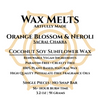 3.2 oz Scented Coconut Soy Sunflower Wax Melts