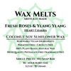 3.2 oz Scented Coconut Soy Sunflower Wax Melts