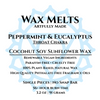 3.2 oz Scented Coconut Soy Sunflower Wax Melts
