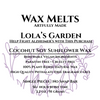 3.2 oz Scented Coconut Soy Sunflower Wax Melts