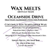3.2 oz Scented Coconut Soy Sunflower Wax Melts