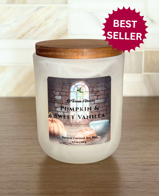 Pumpkin & Sweet Vanilla • 9.5 oz