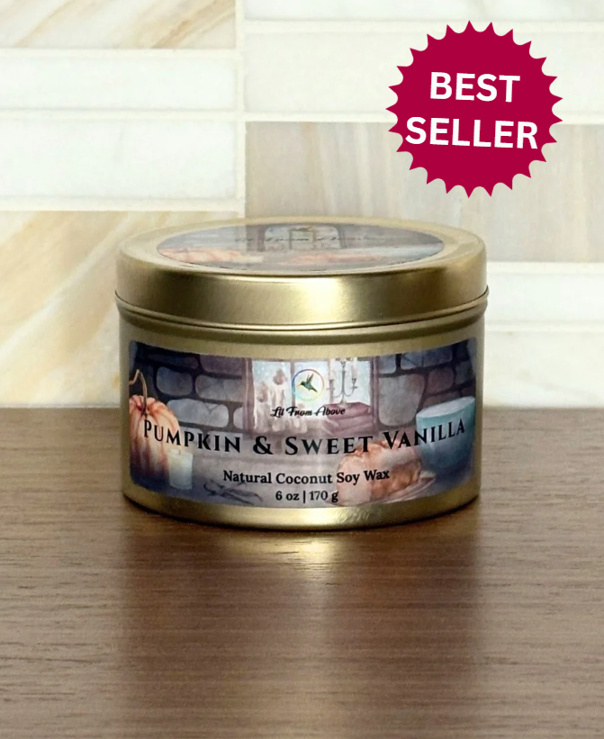 Pumpkin & Sweet Vanilla • 6 oz