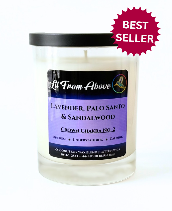 Lavender, Palo Santo & Sandalwood • 10 oz