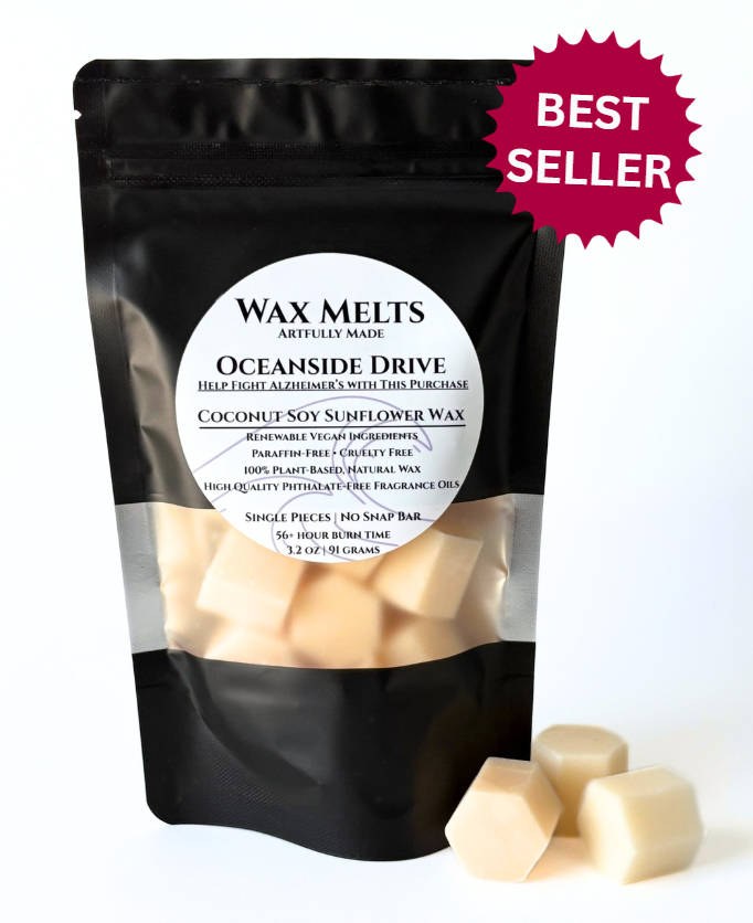 Scented Coconut Soy Sunflower Wax Melts • 3.2 oz