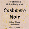 Moisturizing Hair & Body Mist • 2 oz