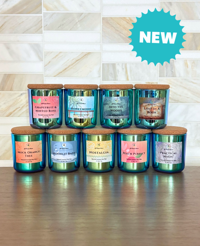 Mini Polychrome Scented Candles • 2.7 oz