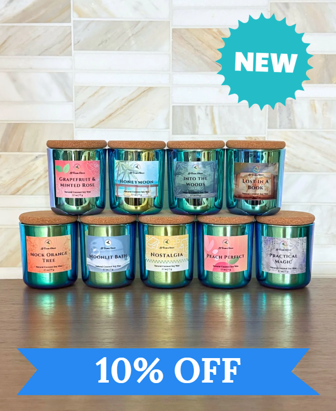 Mini Polychrome Scented Candles • 2.7 oz