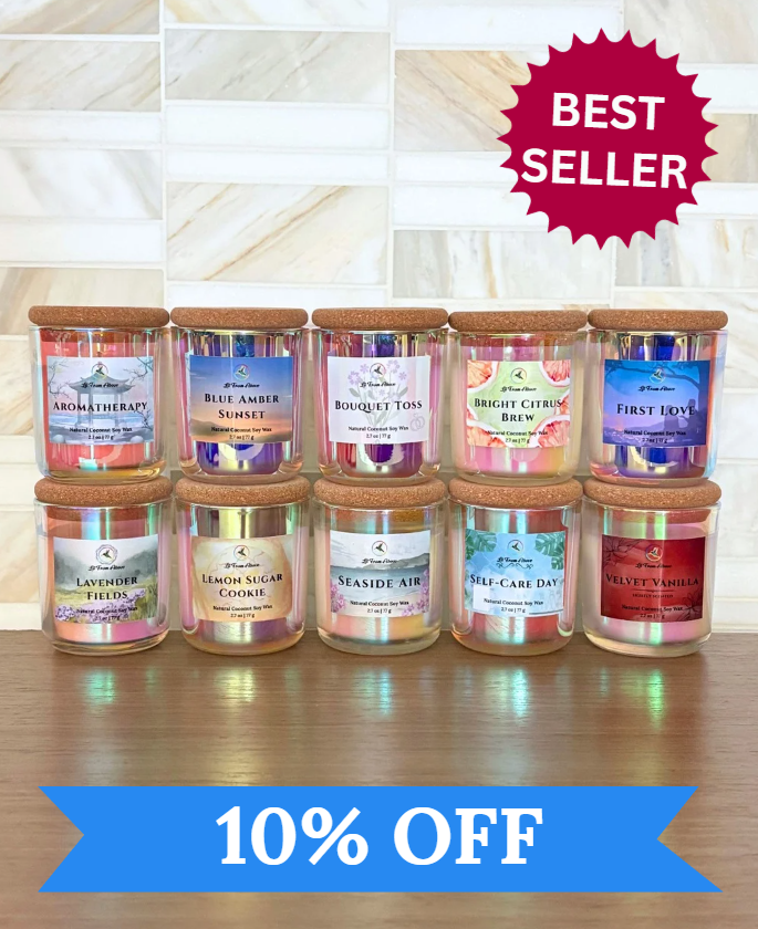 Mini Prism Scented Candles • 2.7 oz