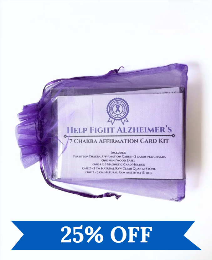 Alzheimer's 7 Chakra Affirmation Kit