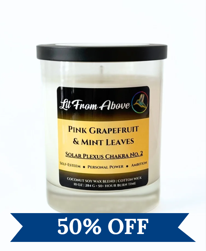 Pink Grapefruit & Mint Leaves • 10 oz