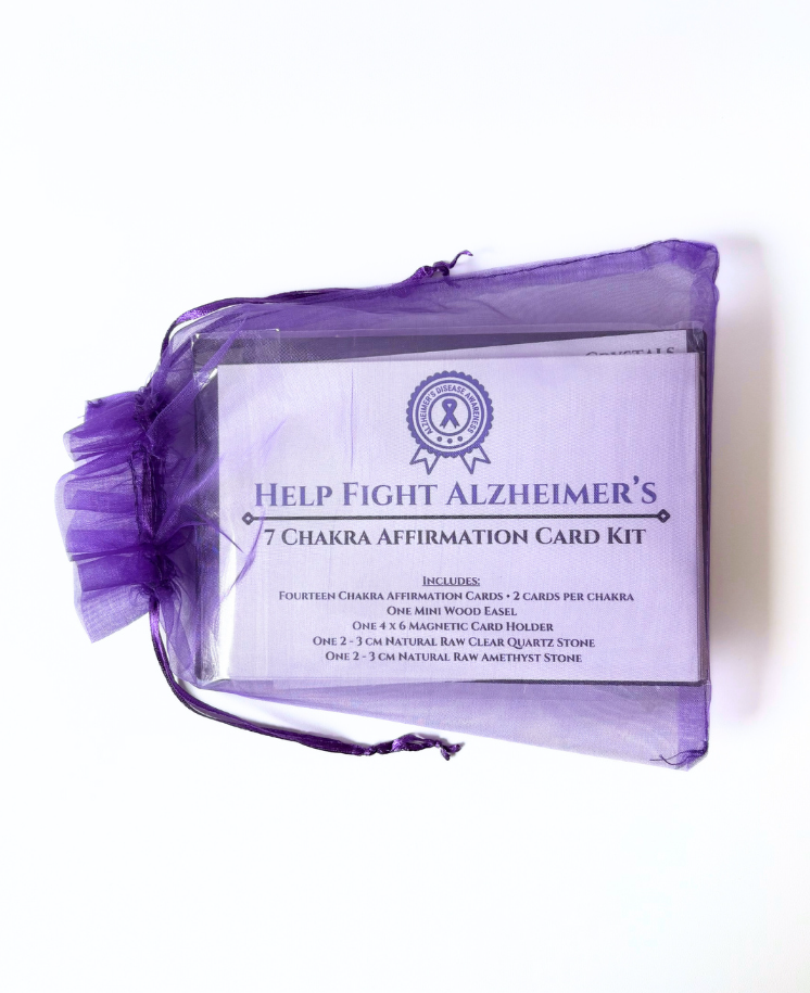 Alzheimer's 7 Chakra Affirmation Kit