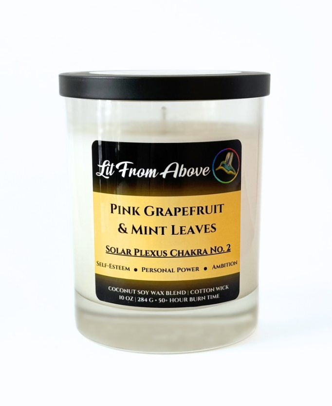 Pink Grapefruit & Mint Leaves • 10 oz
