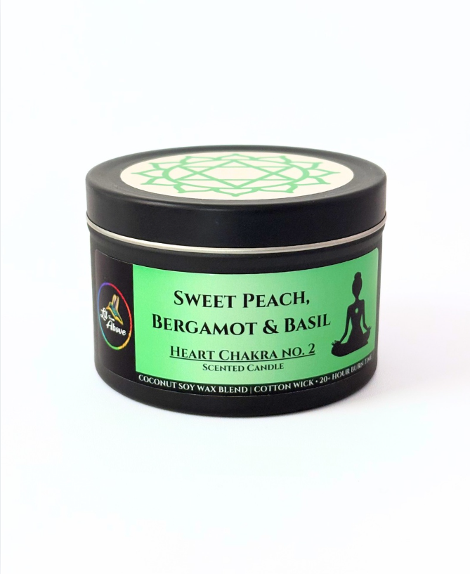 Sweet Peach, Bergamot & Basil • 6 oz