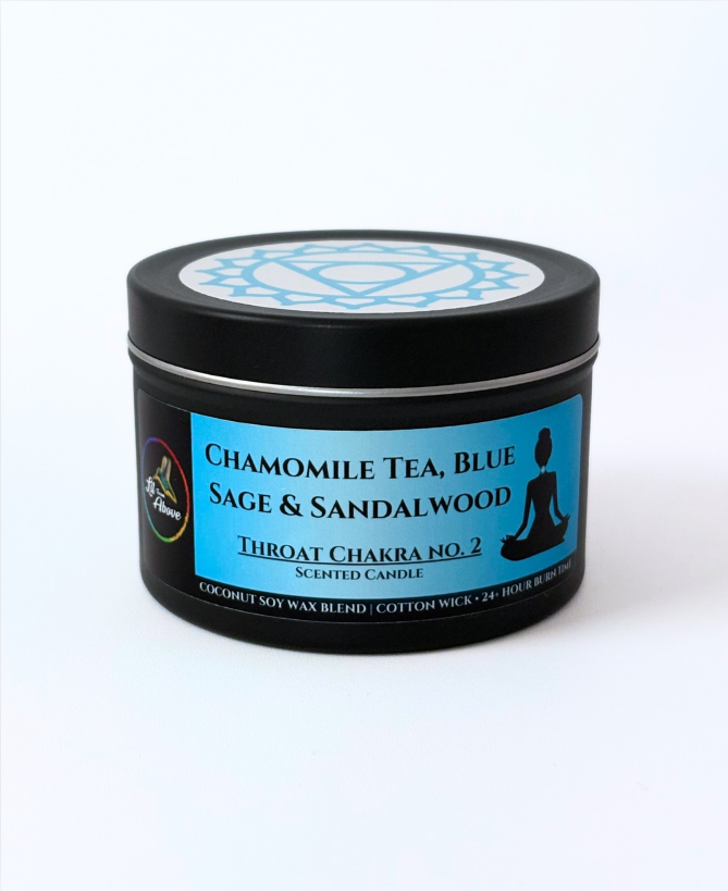 Chamomile Tea, Blue Sage & Sandalwood • 6 oz