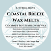 Coastal Breeze Wax Melts • 3 oz